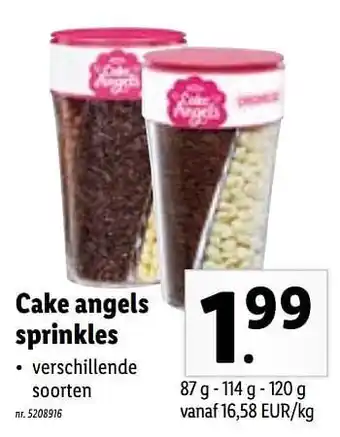 Cake angels sprinkles 120g
