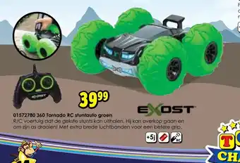 01572780 360 Tornado RC stunauto groen