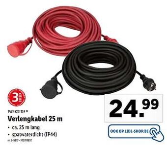 Verlengkabel 25m
