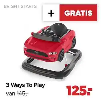 Baby-Dump 3 ways to play aanbieding