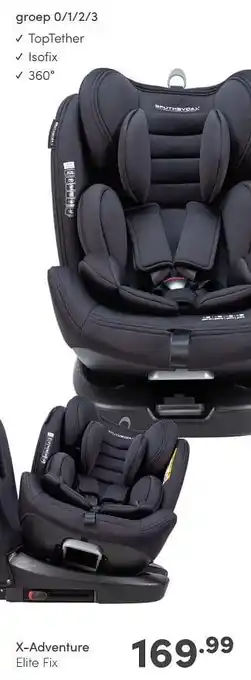 Baby & Tiener X-adventure elite fix aanbieding