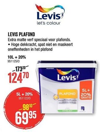 HandyHome Levis plafond aanbieding
