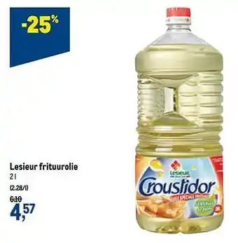 Makro Lesieur frituurolie 2L aanbieding
