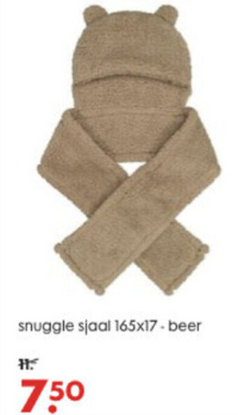 Snuggle Sjaal 165x17 Beer