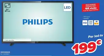 Carrefour Philips LED TV aanbieding
