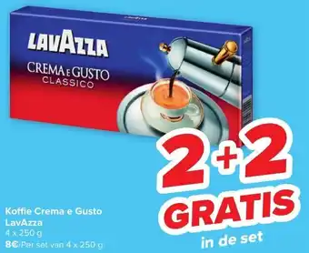Carrefour LavAzza Koffie Crema en Gusto aanbieding