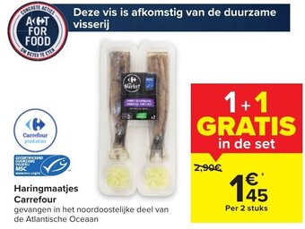 Carrefour Haringmaatjes Carrefour aanbieding