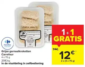 Carrefour Grijze Garnaalkroketten Carrefour aanbieding