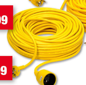 Hubo Verlengsnoer 40m aanbieding