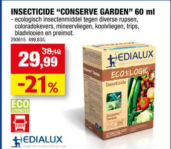 Hubo Insecticide Conserve Garden 60ml aanbieding