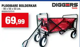 Plooibare Boldekar 90 x 56 x 50 cm
