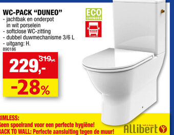 Hubo WC-Pack Duneo aanbieding