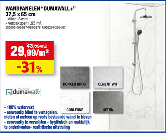 Wandpanelen Dumawall