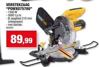 Hubo Powerplus Verstekzaag P0WX075700 aanbieding