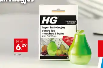 Hubo HG Tegen Fruitvliegjes 20ml aanbieding