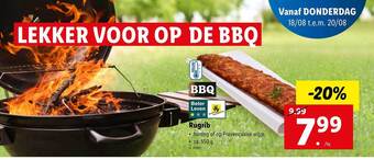 Lidl Rugrib aanbieding
