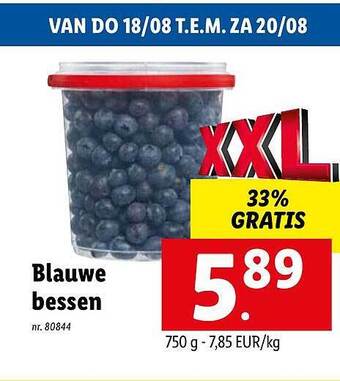 Blauwe bessen
