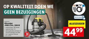 Lidl Alleszuiger aanbieding
