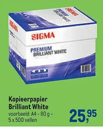 Kopieerpapier brilliant white