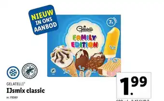 Lidl Ijsmix classic aanbieding