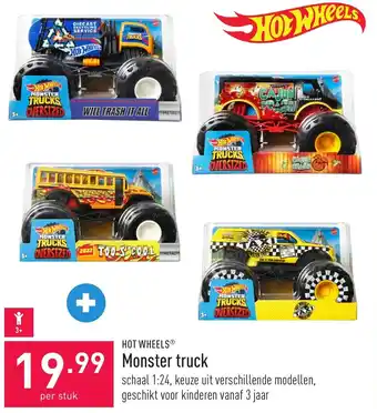 ALDI Hot Wheels Monster truck aanbieding