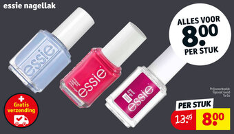 Kruidvat Essie nagellak aanbieding