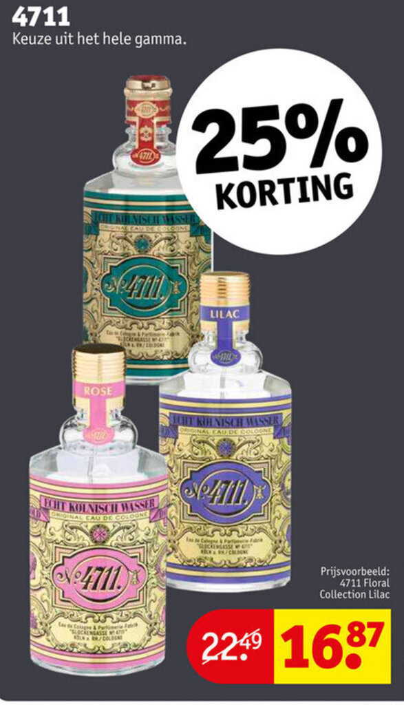 Kruidvat 4711 aanbieding