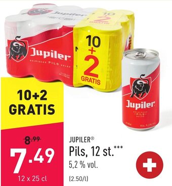 ALDI Jupiler Pils, 12 st. aanbieding