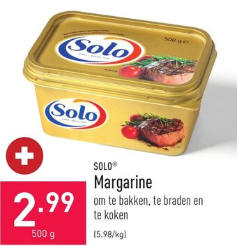 ALDI Solo Margarine aanbieding