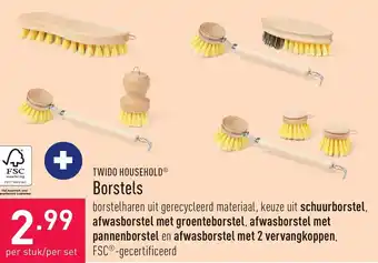 ALDI Twido Household Borstels aanbieding