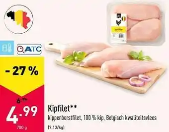 ALDI Kipfilet 7.13/kg aanbieding