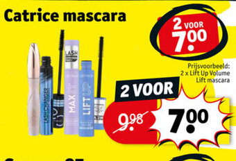 Kruidvat Catrice mascara aanbieding