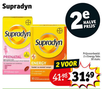 Kruidvat Supradyn aanbieding