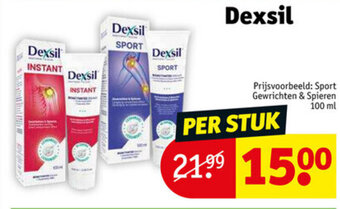 Kruidvat Dexsil aanbieding