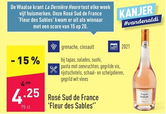 ALDI Rose Sud de France Fleur des Sables aanbieding