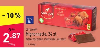ALDI Cote D'Or Mignonnette, 24 st. aanbieding