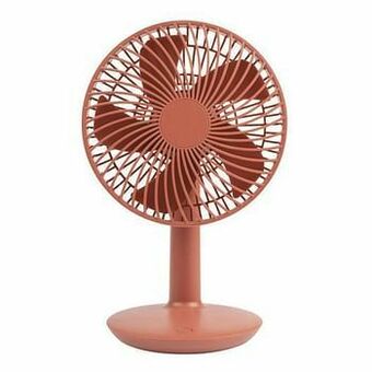 HEMA HEMA Tafelventilator Draadloos Stil Ø16cm Mat Terra aanbieding