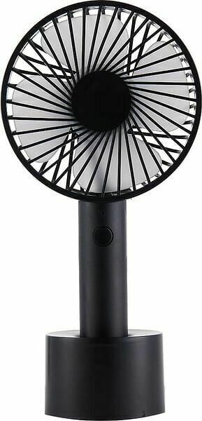 HEMA HEMA Handventilator USB Ø10cm Mat Zwart aanbieding