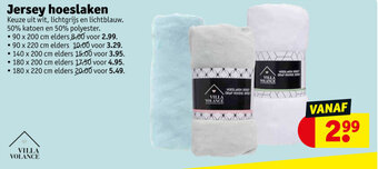 Kruidvat Jersey hoeslaken aanbieding