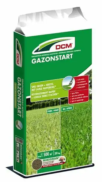 Brico DCM gazonmeststof Gazonstart 20kg aanbieding
