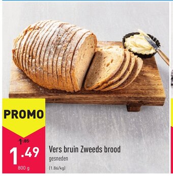 ALDI Vers bruin Zweeds brood aanbieding