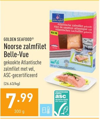 ALDI Golden Seafood Noorse zalmfilet Belle-Vue aanbieding
