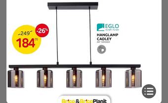 Brico Hanglamp cadley aanbieding
