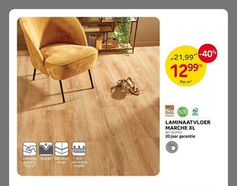 Brico Laminaatvloer marche xl aanbieding