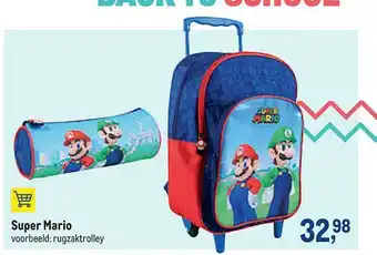 Makro Super marion rugzaktrolley aanbieding