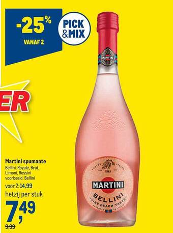 Martini spumante