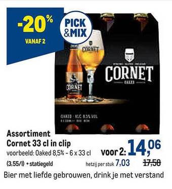 Assortiment cornet