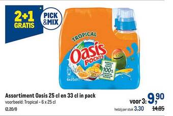 Assortiment oasis