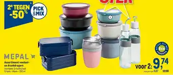 Makro Assortiment voedselen drankdragers aanbieding
