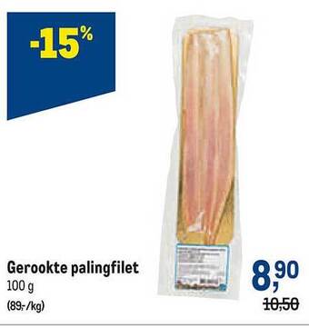 Makro Gerookte palingfilet aanbieding